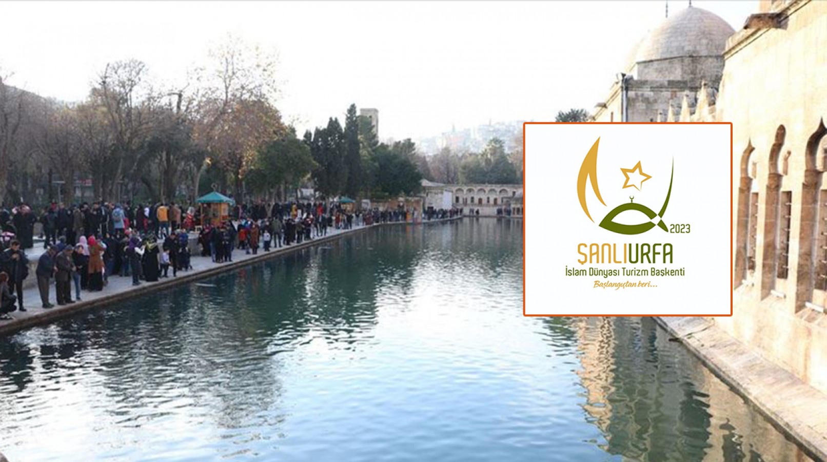 İşte Urfa’nın 2023 Turizm Başkenti etkinliklerinde kullanacağı logo ve slogan;