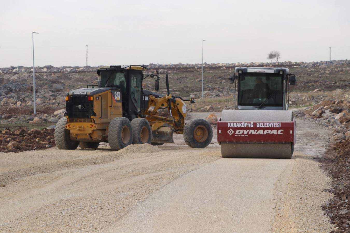 Karaköprü’ye yeni yollar kazandırılıyor