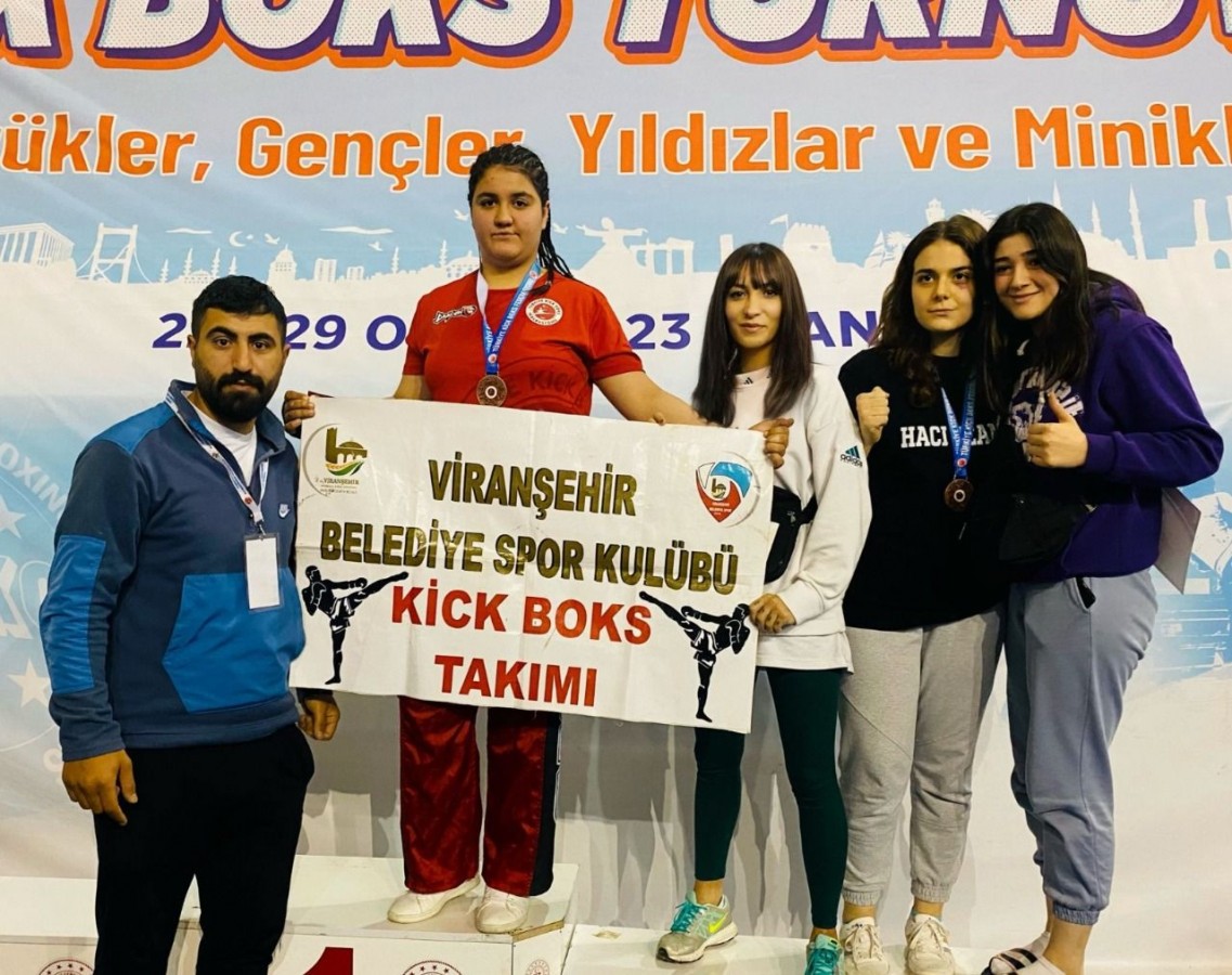 Viranşehir Belediyesporlu Davan Türkiye 3'üncüsü oldu