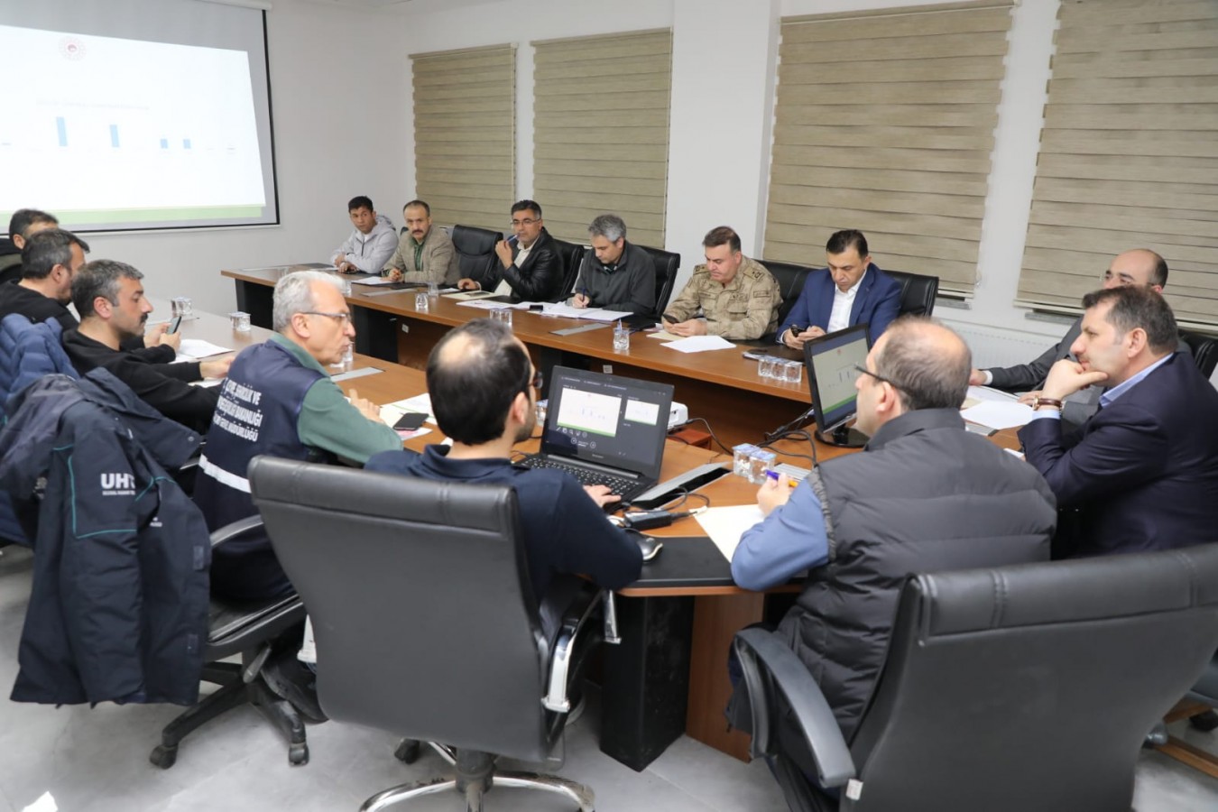 Şanlıurfa'da hasar tespiti değerlendirme toplantısı;