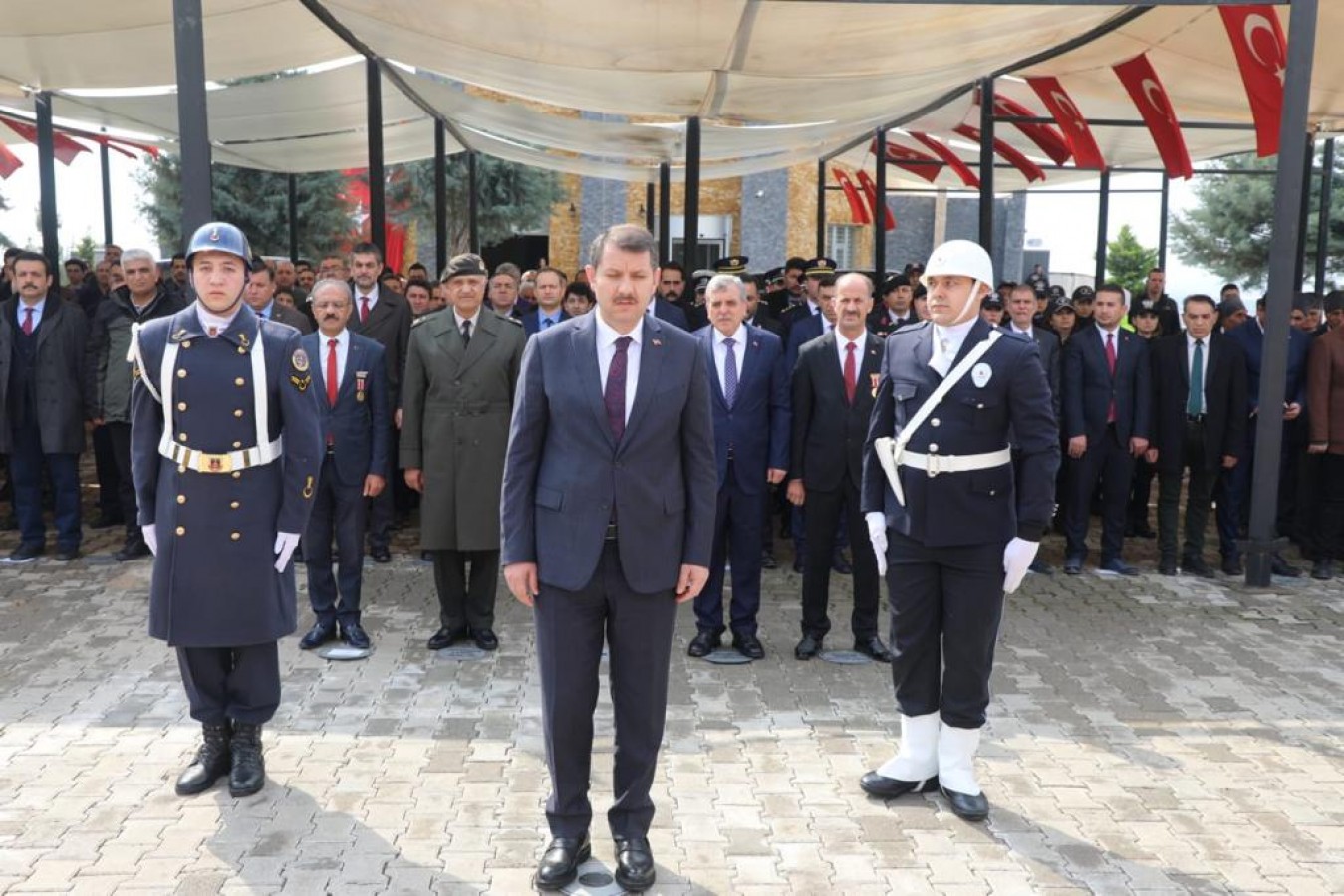 Şanlıurfa’da Çanakkale Zaferi’nin yıl dönümü törenle kutladı;