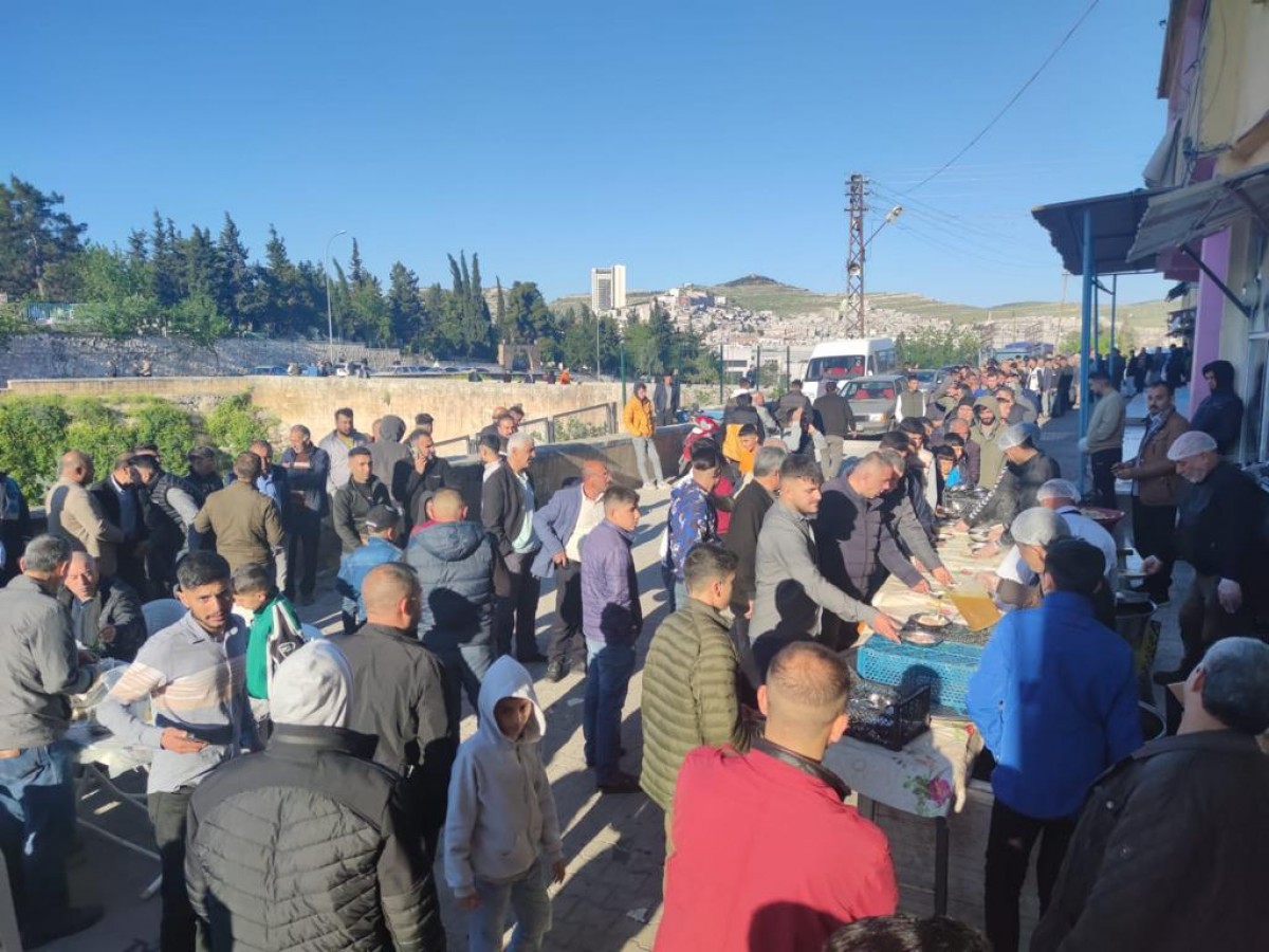 Şanlıurfa’da bayramda binlerce kişiye tirit ikramı