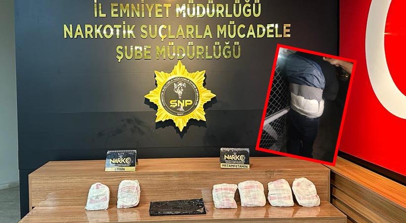 Şanlıurfa’da durdurulan şahsın korsesinden uyuşturucu çıktı