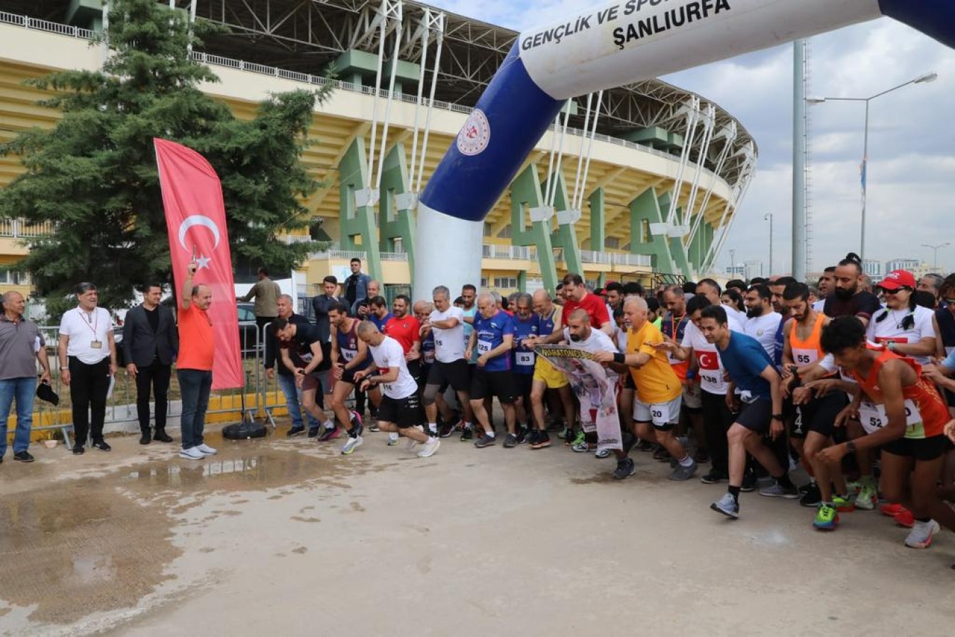 Urfa’da halk koşusu yapıldı