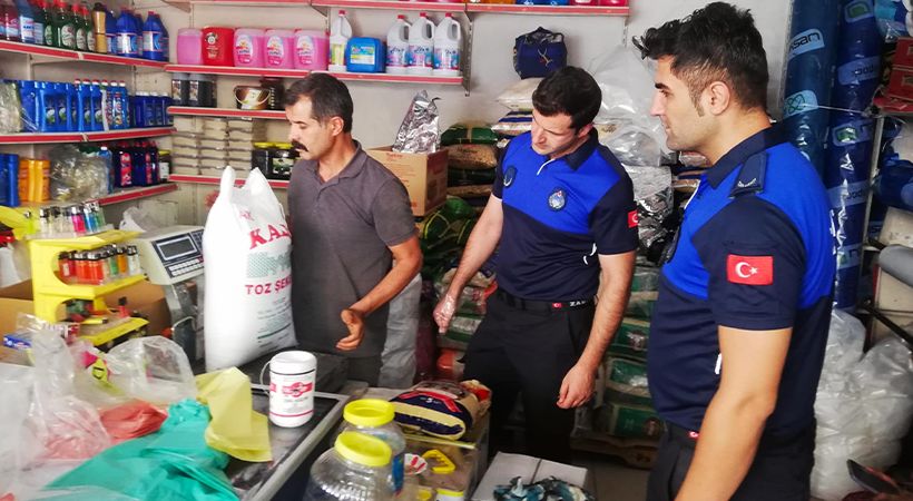 Siverek'te zabıta denetimleri aralıksız devam ediyo;