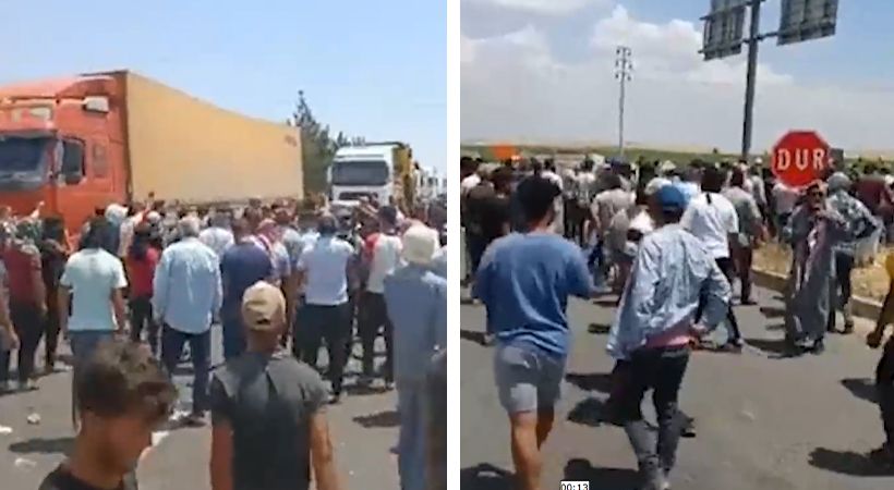 Viranşehir'de çiftçilerin elektrik protestosunda 20 gözaltı