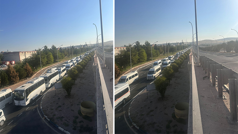 OSB’de trafik çilesi