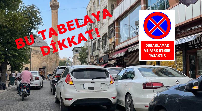 Şanlıurfa’da emniyetten ‘park’ uyarısı!;