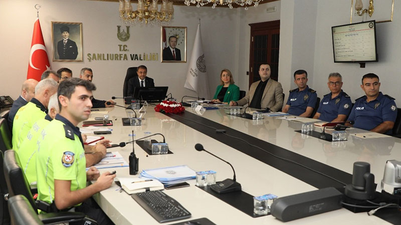 Şanlıurfa’da trafik sorununa çözüm önerileri görüşüldü