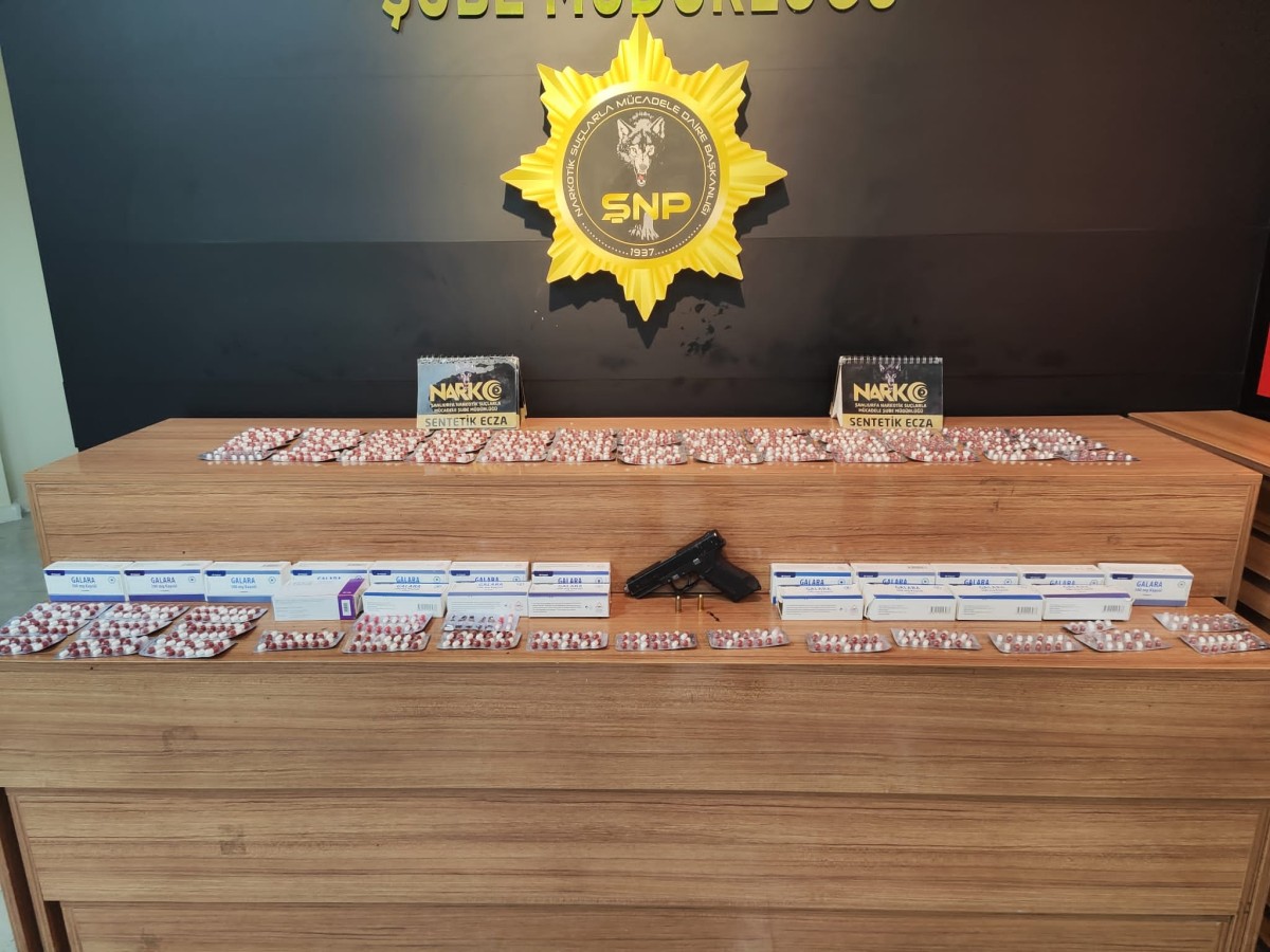 Şanlıurfa'da uyuşturucu operasyonu;