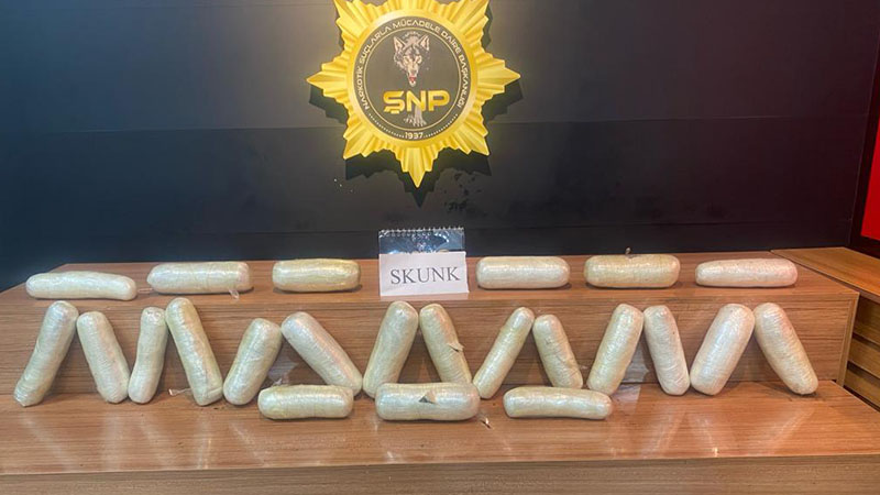 Şanlıurfa'da uyuşturucu operasyonu;