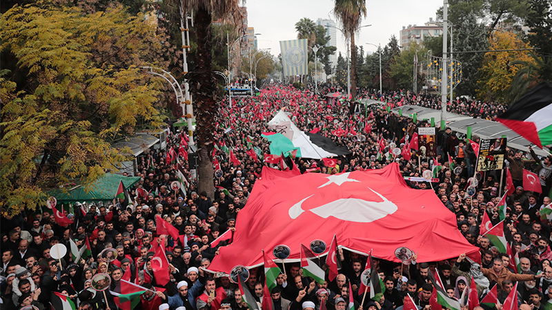 Başkan Beyazgül: Dualarımız Filistin için;