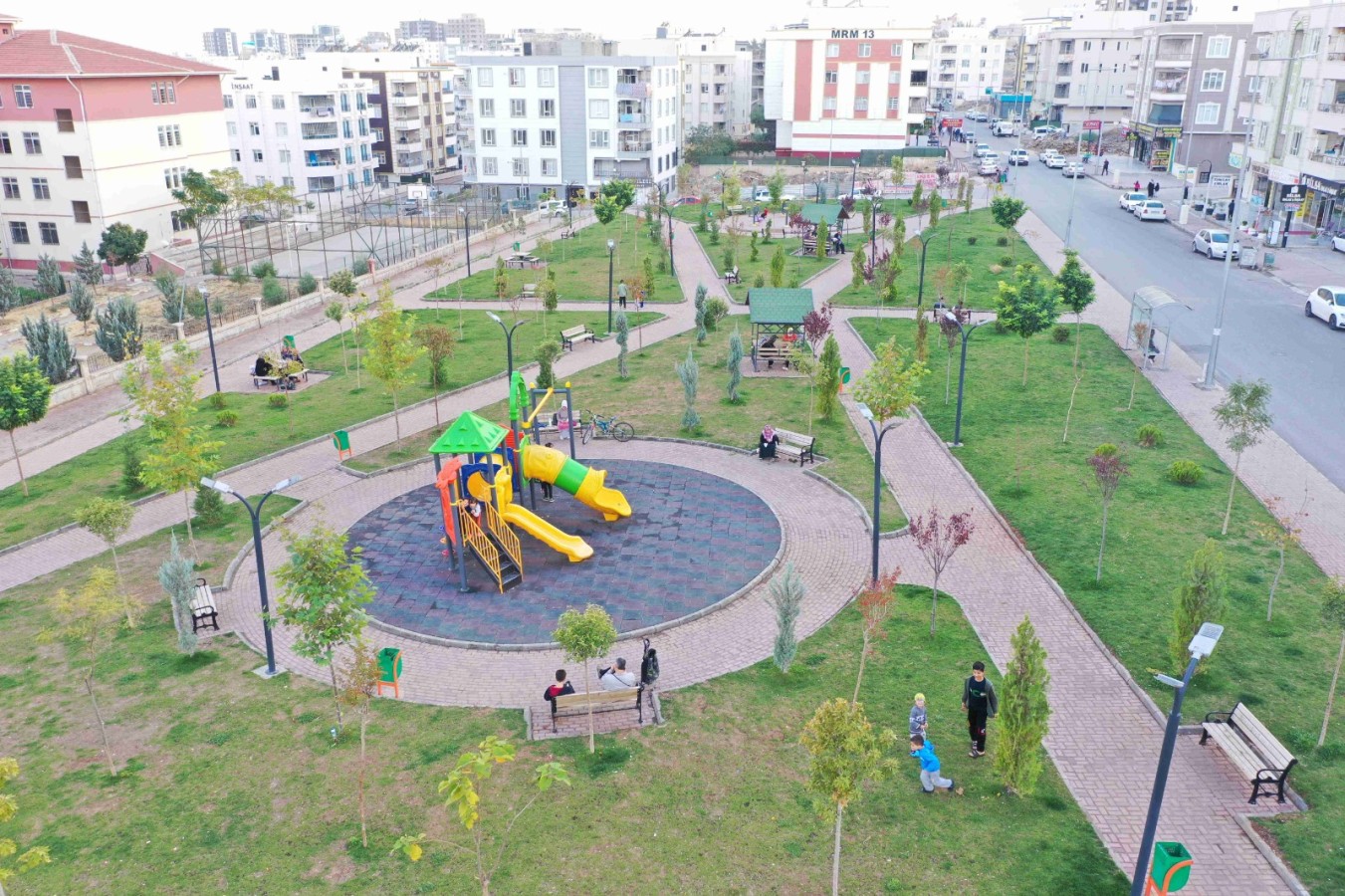 Karaköprü’ye 110 bin metrekare alanda 15 yeni park