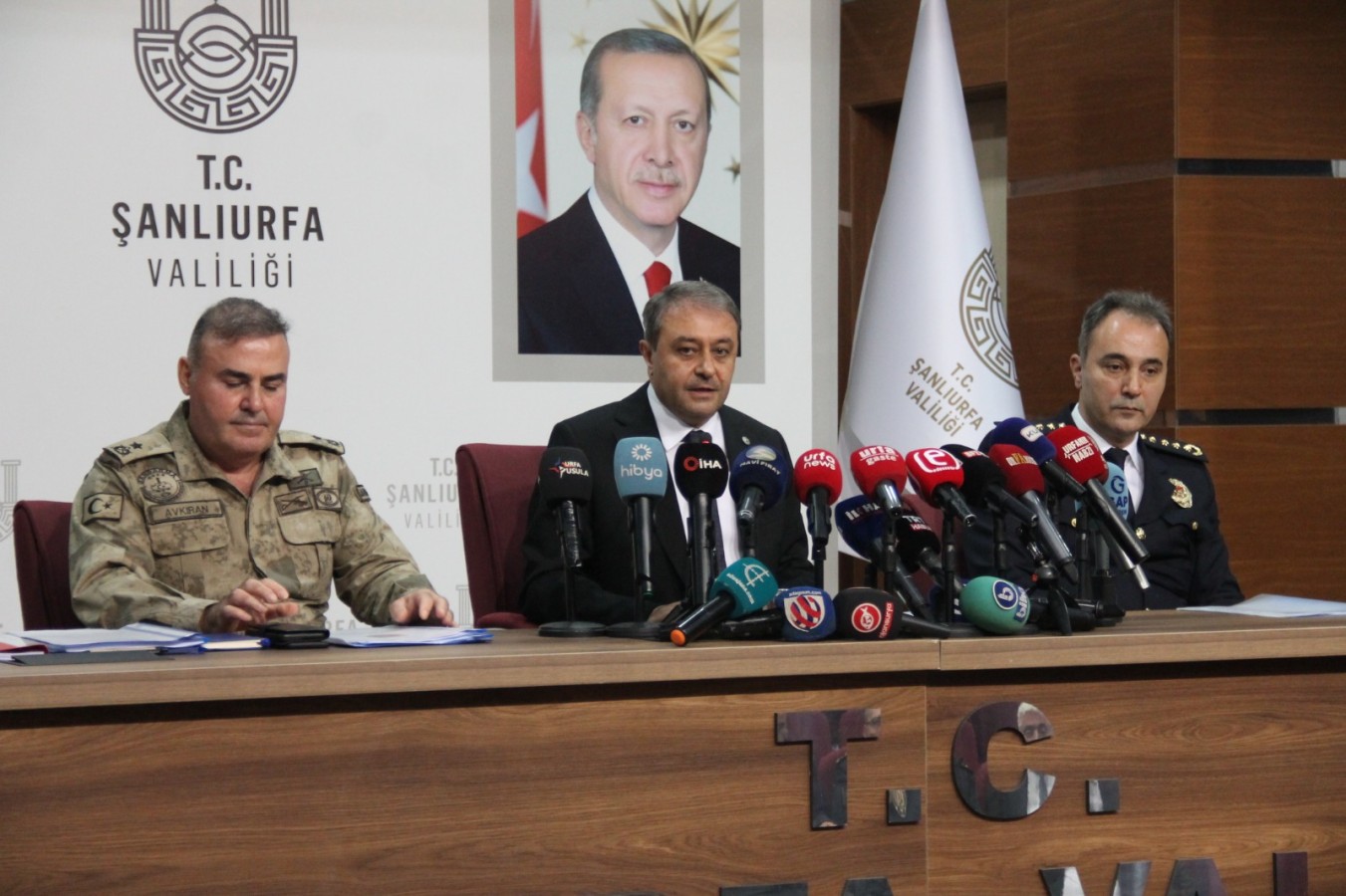 Şanlıurfa’da ‘Asayiş ve Güvenlik Basın Bilgilendirme Toplantısı’ düzenledi