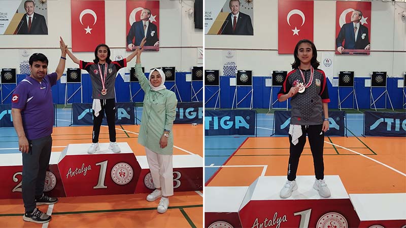 Şanlıurfalı sporcusu Türkiye birincisi oldu