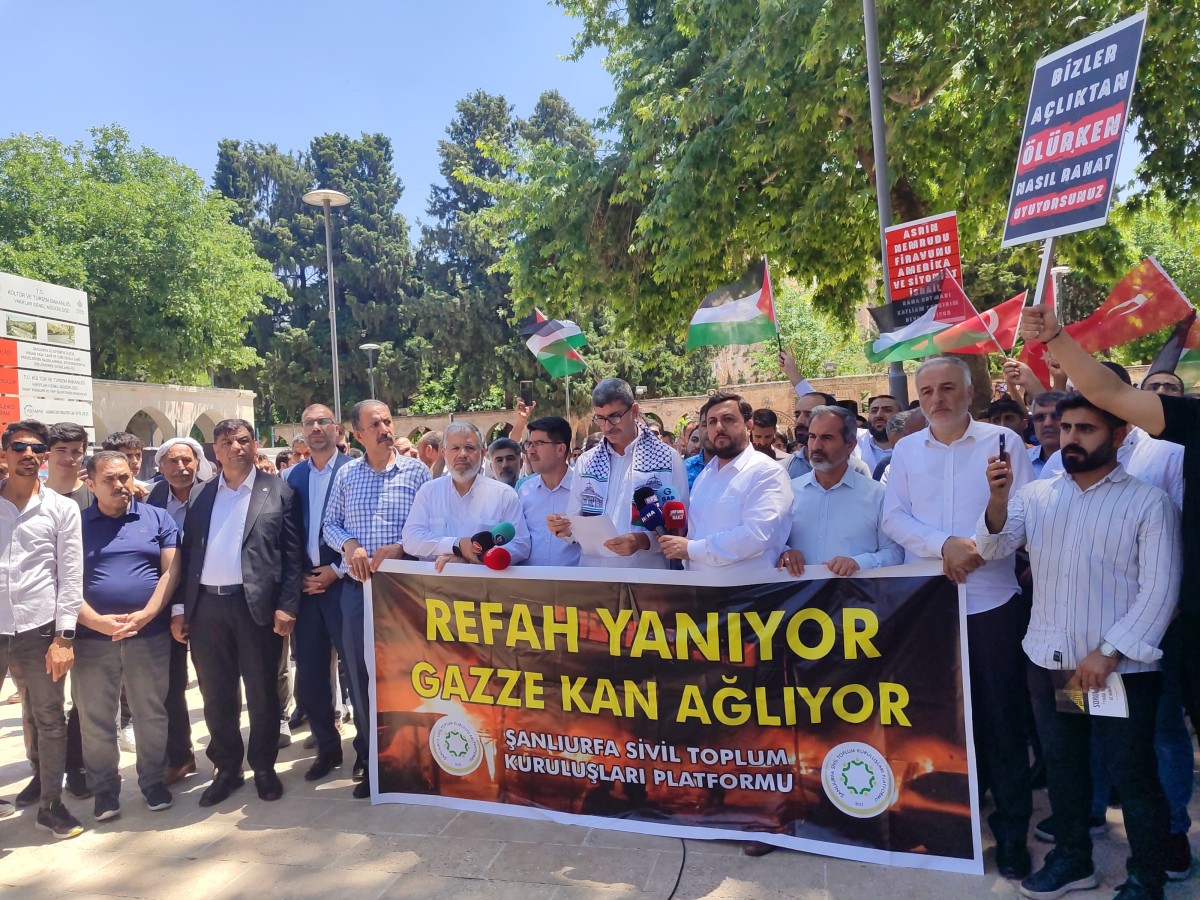 Şanlıurfa Sivil Toplum Kuruluşları Platformu: Bu bela yarın Urfa sınırlarına dayanacak;