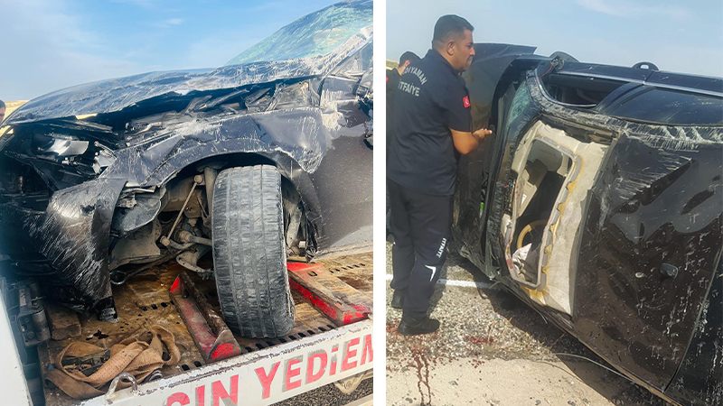 YRP Şanlıurfa İl Gençlik Kolları Başkanı kaza yaptı!