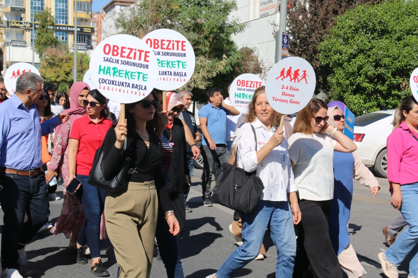 Şanlıurfa’da Dünya Yürüyüş Günü etkinliği;