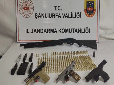 Şanlıurfa'da silah kaçakçılığı operasyonu: 6 gözaltı